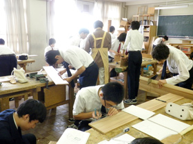 技術の授業