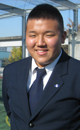 中学生徒会長 平子雄也